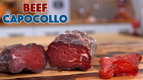 Dry Cured Beef Tenderloin Capocollo How To Dry Cure Meat Glen And