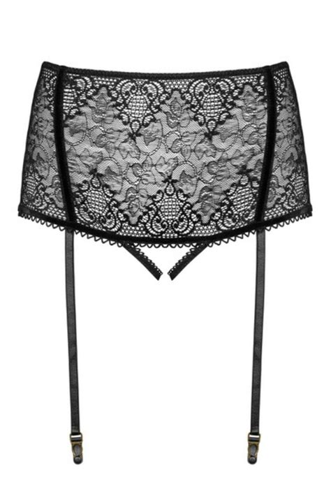 Misso Gb515 Garter Belt Panty Sexy Black Lingerie Ebay