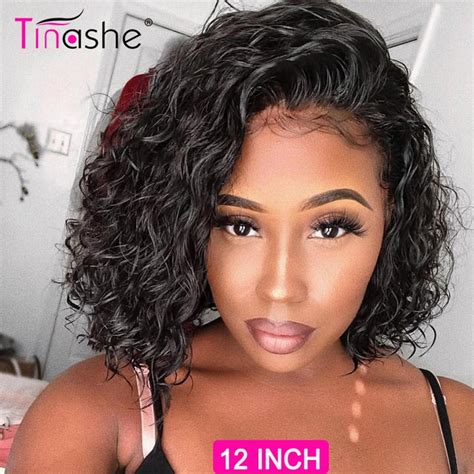 Tinashe Pixie Cut Lace Wig Short Curly Bob Lace Front Wigs Brazilian