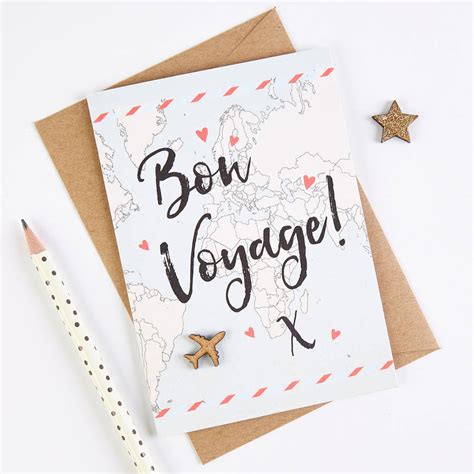 Bon Voyage Card By Normaanddorothy