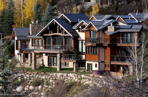 169 Million Newly Listed Mountaintop Contemporary Mansion In Aspen