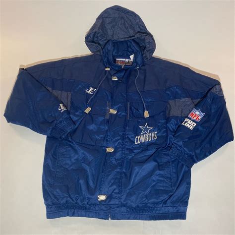 Dallas Cowboys Nfl Pro Line Jacket 90s Vintage Starter Etsy