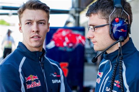 daniil kvyat scuderia toro rosso chats with his race engineer at canadian gp toro rosso