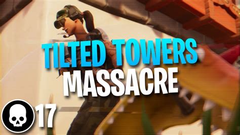 Dominating Tilted Towers 17 Kill Solo Gameplay Fortnite Battle Royale