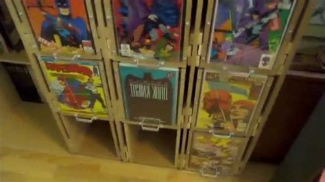Stunning My Comic Book Cabinet Youtube Comic Book Storage Cabinets