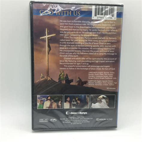 God With Us The Coming Of The Savior Dvd 2018 Free Ship New