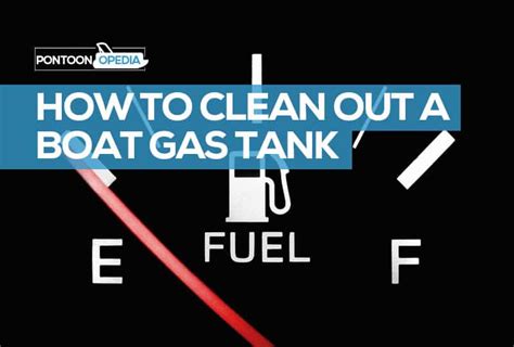 Before refilling, leave the tank open to dry out for a bit. How To Drain Gas Tank On Pontoon Boat - Best Drain Photos ...