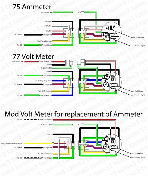 Ammeter Wiring Diagram Ford