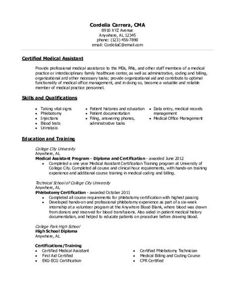 Doc, pdf, txt or read online from scribd. Medical Assistant Resume Samples - Download Free Templates ...