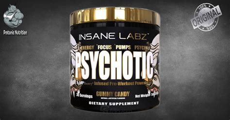 Psychotic Gold Pre Workout Nutrition Facts