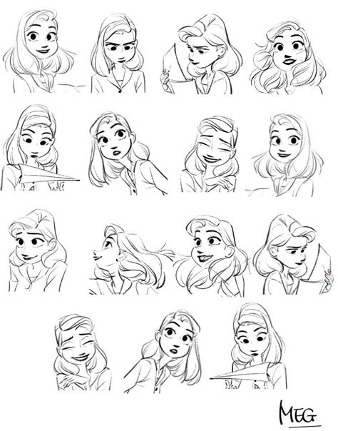 Pin By Nat On Character Design References Disney Style Drawing