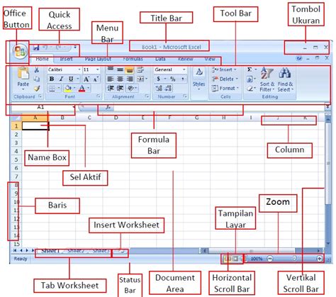 Mengenal Tampilan Lembar Kerja Ms Word Dan Ms Excel Isi Tampilan Porn