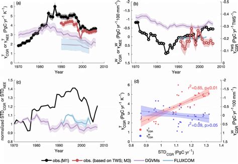 Temporal Dynamics Of The Climate Sensitivities Of The Atmospheric Co2