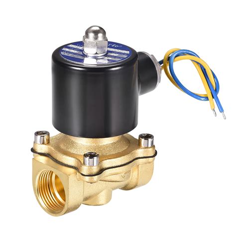 2way 34pt Dc 12v Brass Normally Closed Electric Solenoid Valve