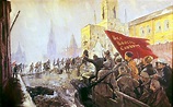 El arte irreverente proletario: Revolución de Octubre, una obra por ...