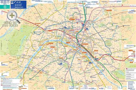 Paris Top Tourist Attractions Map Most Popular Places To Visit Detailed