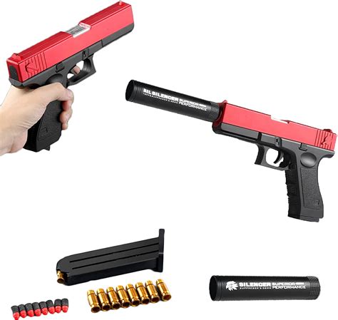 Buy Classic Glock And M1911 Soft Bullet Toy 1 1 Size Boys Toy Sshell