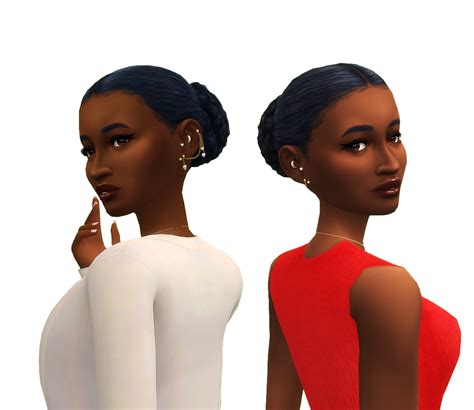 Tiana Hair Téléchargement Cc Sims Par Simstomaggie Amazsims