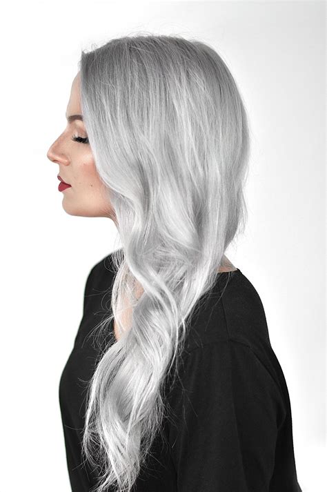 Overtone Pastel Silver Review And Tutorial Silver Hair