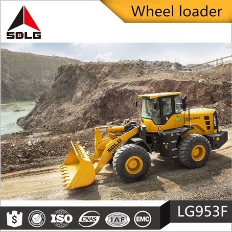 Sdlg Lg953 High Operating Efficiency Heavy Duty 5t Frontal Loader 3