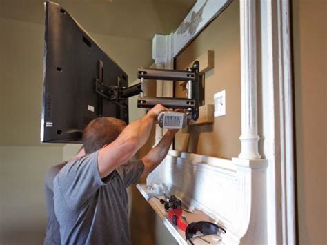 How To Build A Tv Wall Mount Frame How Tos Diy