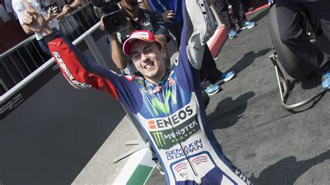 Jorge Lorenzo Races To Motogp Hat Trick In Italy Cnn