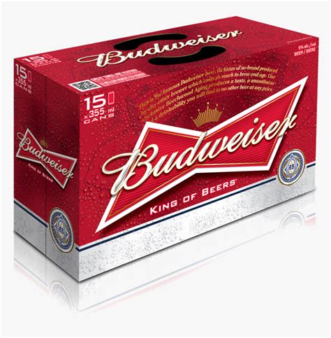 Budweiser 15 Pack Cans Hd Png Download Kindpng