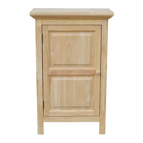 International Concepts Unfinished Storage Cabinet Cu 125 The Home Depot