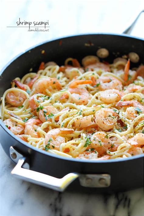 Healthy and simple shrimp recipes 11 photos. Shrimp Scampi - Damn Delicious