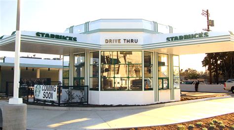 Starbucks Transforms Historic Gas Station Into A Gorgeous Coffee House