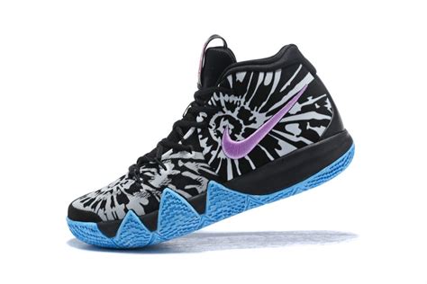 All Star Nike Kyrie 4 Tie Dye Blackwhitebluepink Aq8623 001