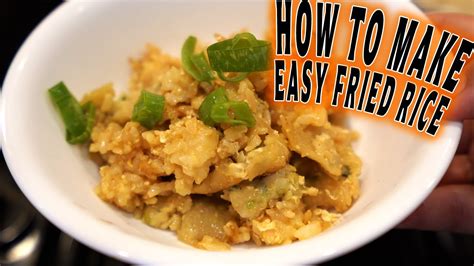 5 Minute Easy Fried Rice So Simple Easy Tasty Cooking Hack Youtube