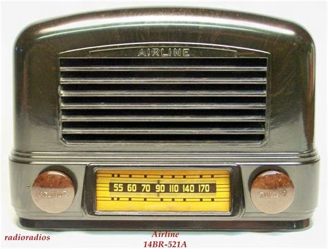 1941 Airline Bakelite Radio 14br 521a Vintage Radio Retro Radios