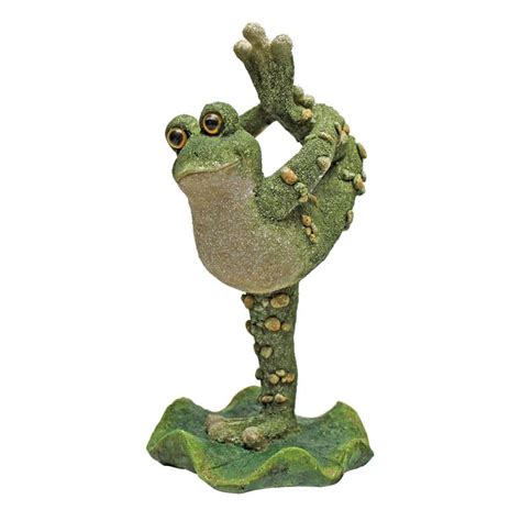 Resin Frog Garden Statues At