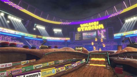 Gcn Waluigi Stadium Final Lap Mario Kart 8 Deluxe Booster Course
