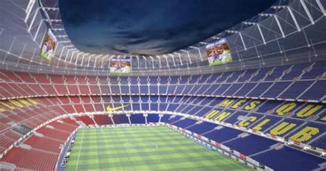 ¿cómo Sería El Nuevo Estadio Del Club De Futbol Barcelona