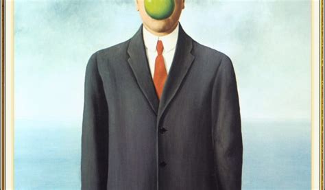 The Son Of Man Rene Magritte Bilscreen