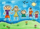 Family | Kindergarten art projects, Kindergarten art, Family art