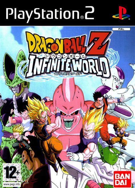 Infinite world is a fighting video game for the playstation 2 based on the anime and manga series dragon ball, and is an expansion title of the 2004 video game dragon ball z: (PS2 Cover) Dragon Ball Z Infinite World (NTSC)(NTSC-J ...