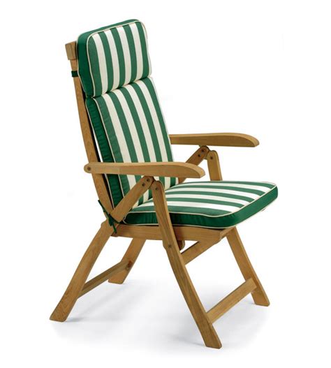Le sedie e le poltroncine da esterno delle molte linee a disposizione sono comode, eleganti e robuste: Cuscini per sedie e lettini da giardino con tessuto acrilico | Idea Cuscini - Un'azienda ...