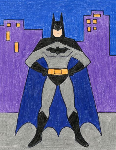 easy to draw batman logo learn how to draw batman logo batman step by step drawing tutorials