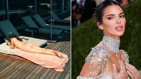 Kendall Jenner Rocks Completely Frontless Swimsuit For Sizzling Asset