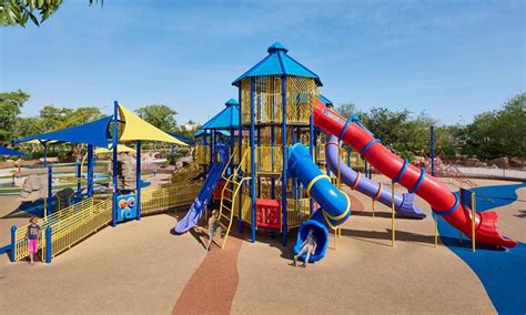 Download Large Playground Slides Wallpaper