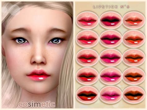 Lipstick N6 By Cosimetic At Tsr Sims 4 Updates