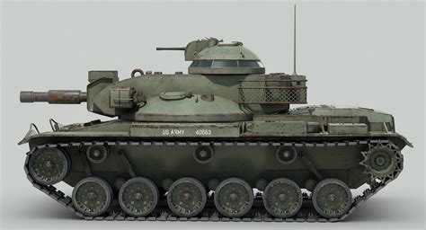 M60a2 Starship Battle Tank 3d Model Turbosquid 1296479
