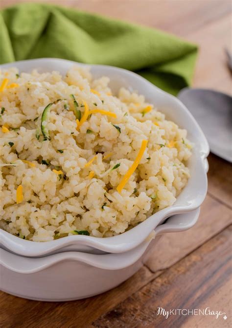 Zucchini Cheese Rice My Kitchen Craze