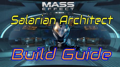 Salarian Architect Gold Solo Mass Effect Andromeda Multiplayer Build
