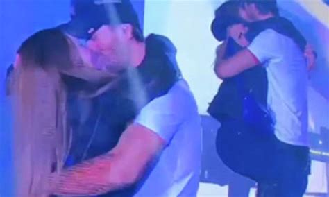 Enrique Iglesias Passionately KISSES A Fan At His Concert In Ukraine