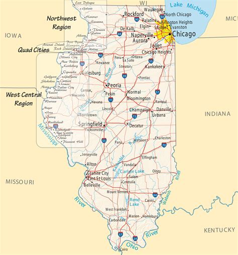 30 Map Of Rivers In Illinois Online Map Around The World