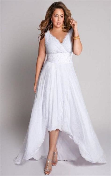 Plus size wedding dresses at modcloth come in a variety of styles, colors and silhouettes. Plus Size Lace Wedding Dresses Modern Beach Wedding V Neck ...